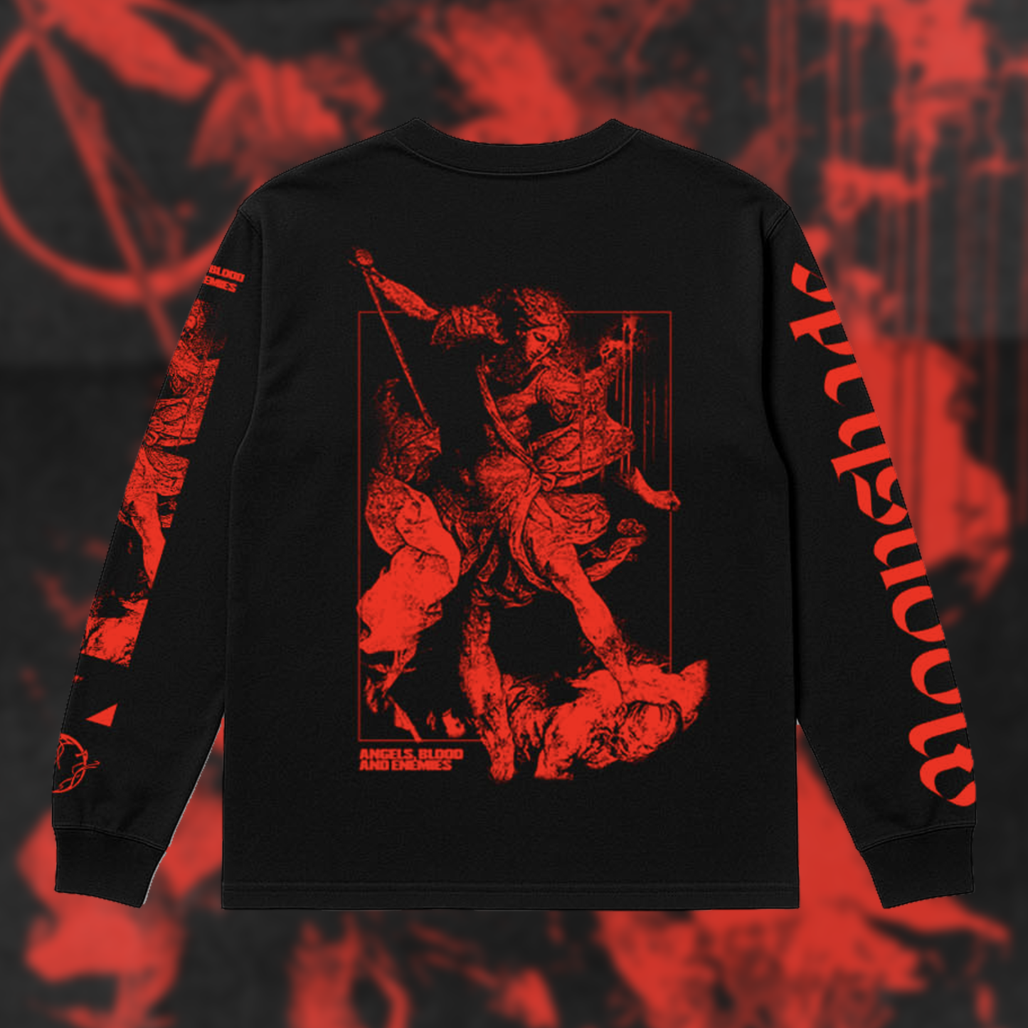 "Blood" longsleeve w/ full backprint