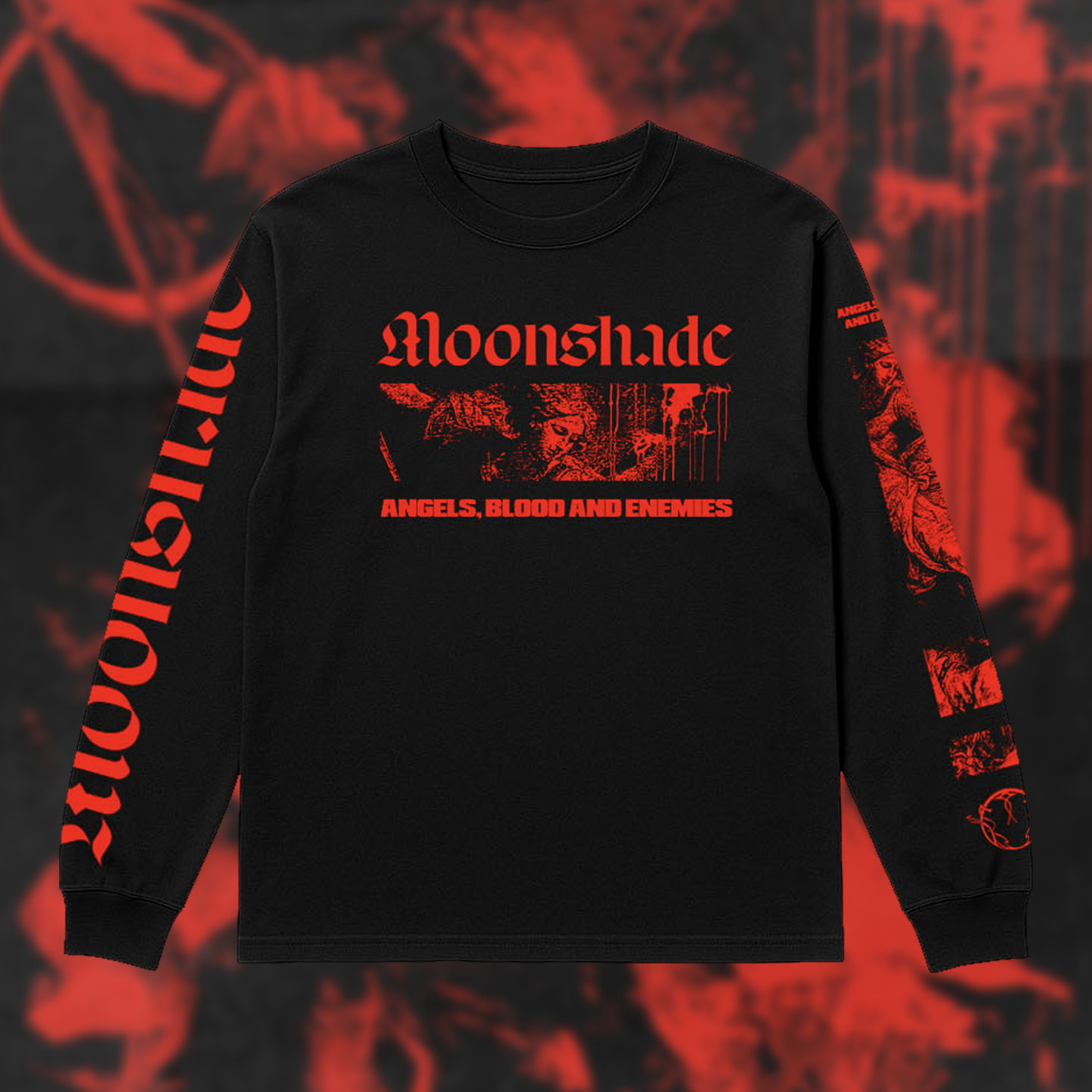 "Blood" longsleeve w/ full backprint